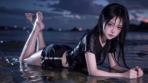 水中美女