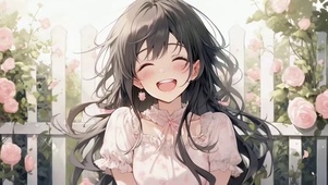 动漫插画少女