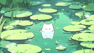 荷塘精灵