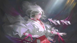 三条鱼与少女