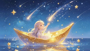 湖面小船