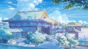 北方的雪景