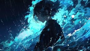 浪中