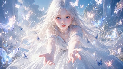 梦幻蝴蝶少女