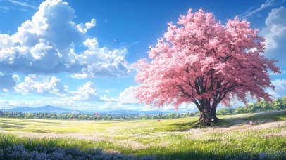 樱花树