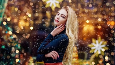 雨屏欧美女神