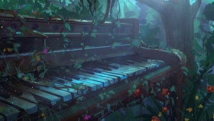 深林钢琴花开