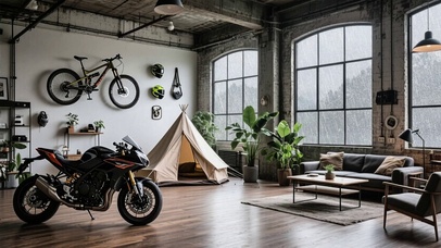 【雨景】自由的工作室