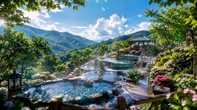 山间花园温泉