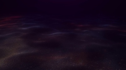 流动彩色光效波浪