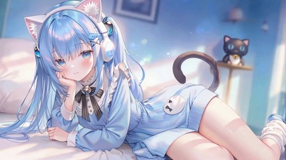 软萌猫耳萝莉
