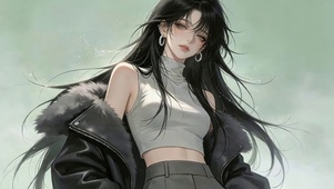 治愈可爱女孩