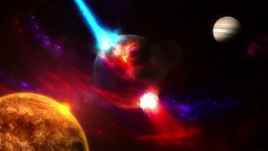 陨石撞星球