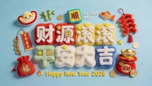 财源滚滚 平安大吉