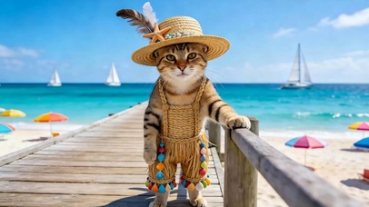 海边猫咪