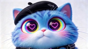 艺术小猫