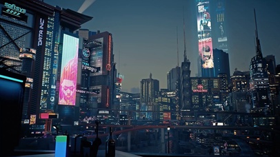 赛博夜景系列二【4K超清炫酷】