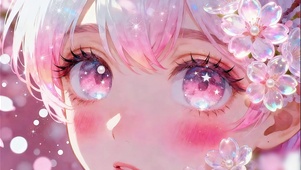 水晶樱花少女灵透之眸