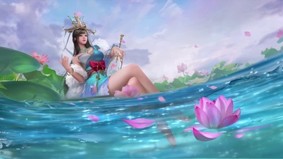 三国杀-甄姬-临水照月