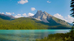 放松高山湖