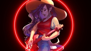 弹吉他