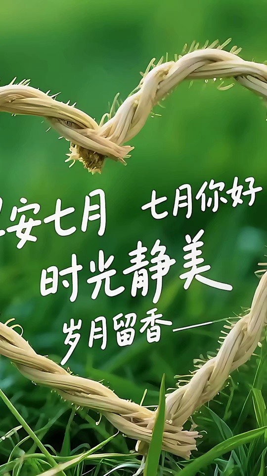 七月你好-时光静美