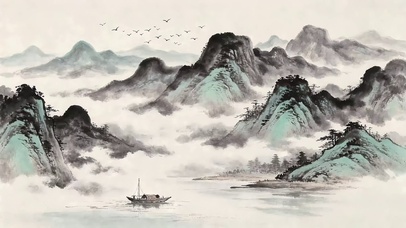 山水画