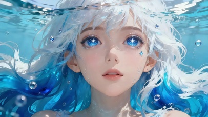 沧澜水羽少女（4K动态静音）