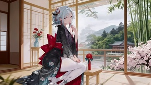 可爱长腿女孩
