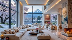 雪山山景入画来