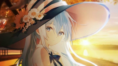 夕阳下的伊雷娜