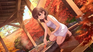 枫叶与少女