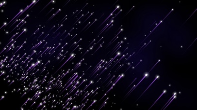 唯美星光闪烁流星