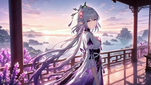 遐蝶丨高阁眺海丨