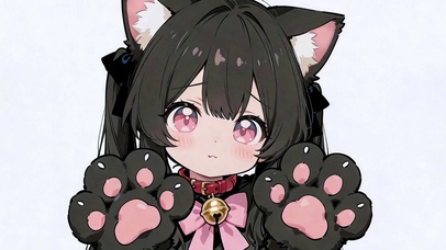 软萌猫爪甜妹