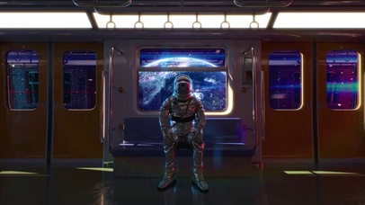 穿越地球的太空列车