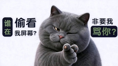 不许偷看我屏幕 