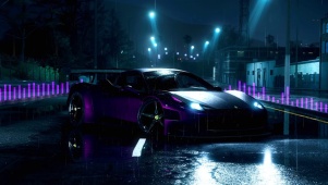 雨中汽车