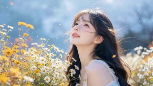 小清新可爱女孩