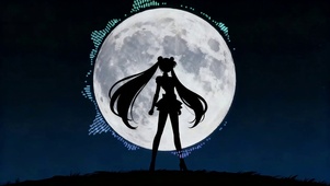 美少女剪影