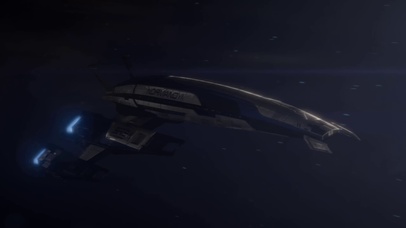 4k穿越中的飞船