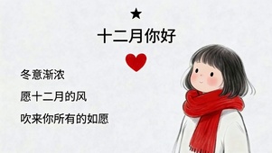 十二月你好