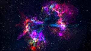 炫酷彩虹星云