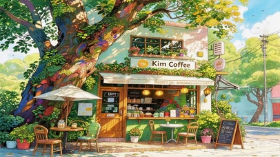 午后咖啡店