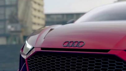 红色奥迪 超清壁纸