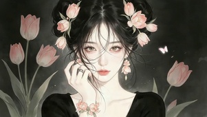 郁金香女孩