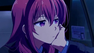 紫发少女
