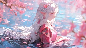樱花浴