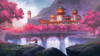 唯美古风城市