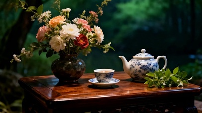 休闲茶座